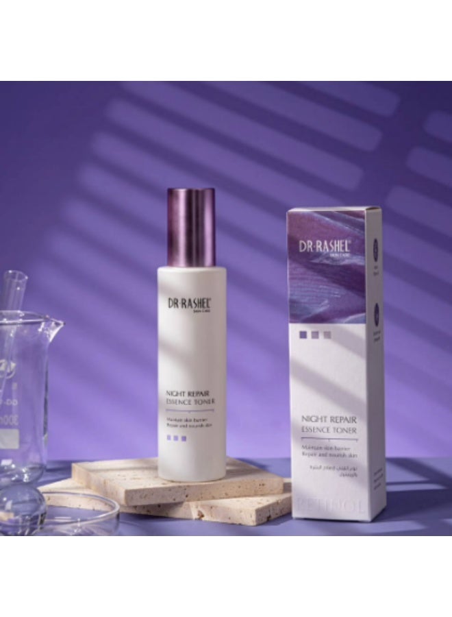 DR. RASHEL Night Repait Essence Toner Vitamin A Retinol Youth Renewal 100 ML - Image 1